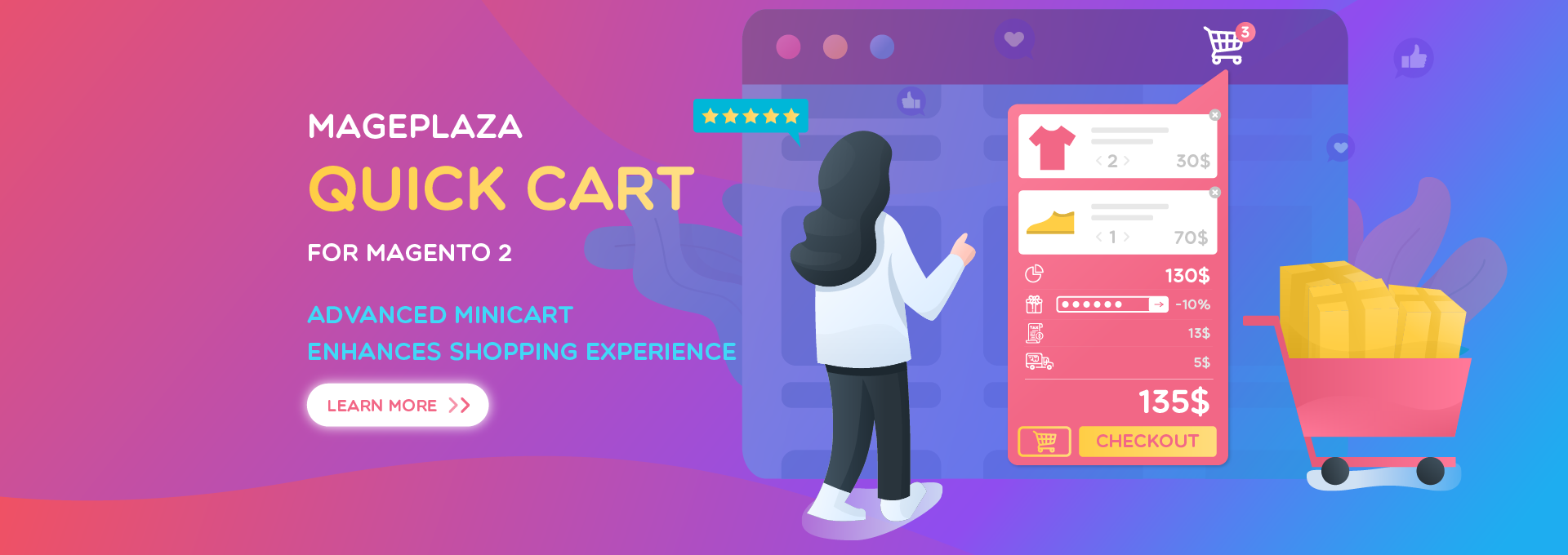 How to Customize Minicart using Magento 2 Minicart extension – Mageplaza