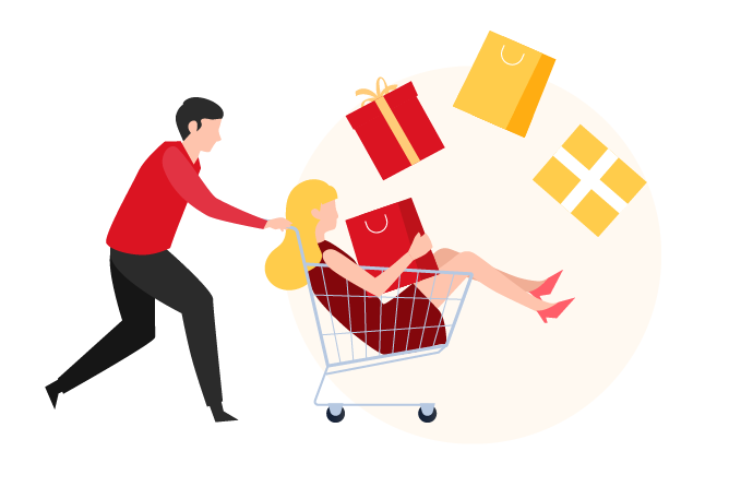 Expand shopping cart size