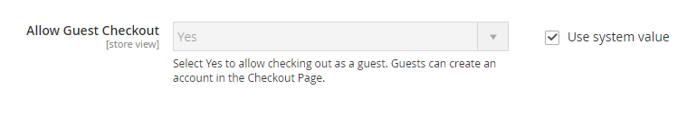 Magento 2 Enable Guest Checkout