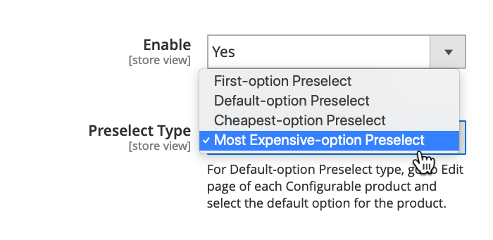 Suggest High-valued Option