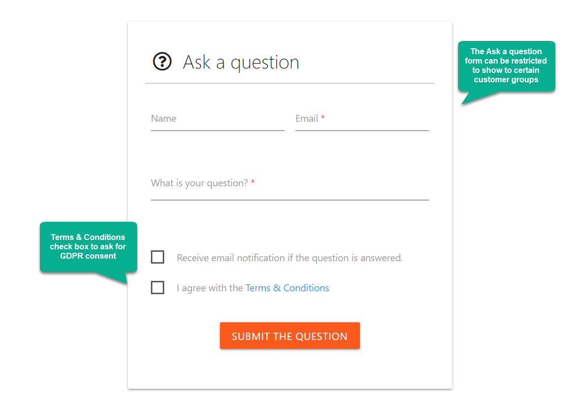 Encourage customers to interact on Q&A pages