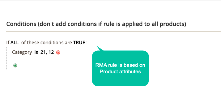 Apply RMA Based On Conditions 2