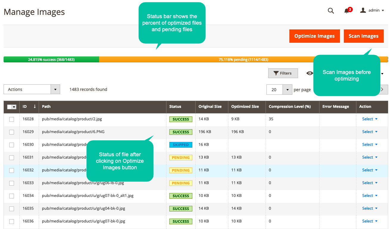 Mageplaza Image Optimizer