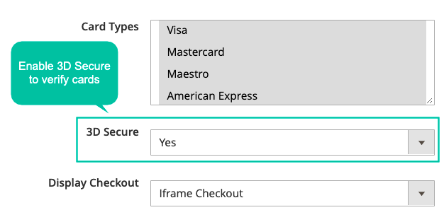 Apply 3d secure layer technology