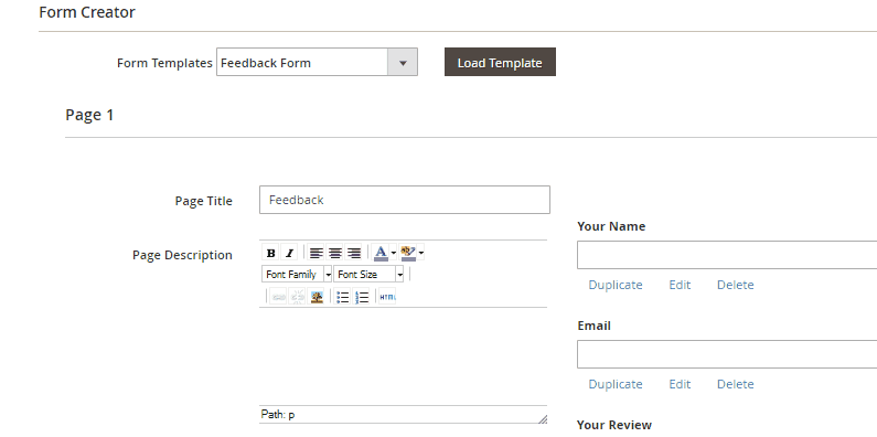Create unlimited custom forms