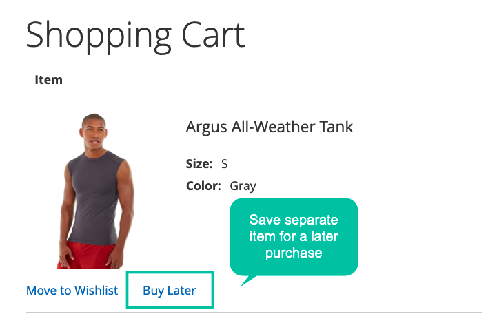 Save Products In Cart Individually