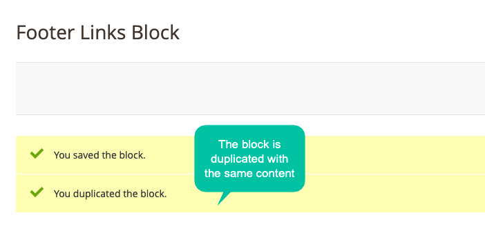 Magento 2 Static Block
