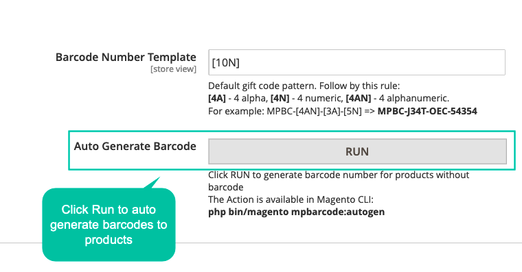 Create Barcode Automatically