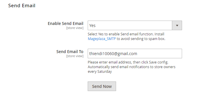 Send email